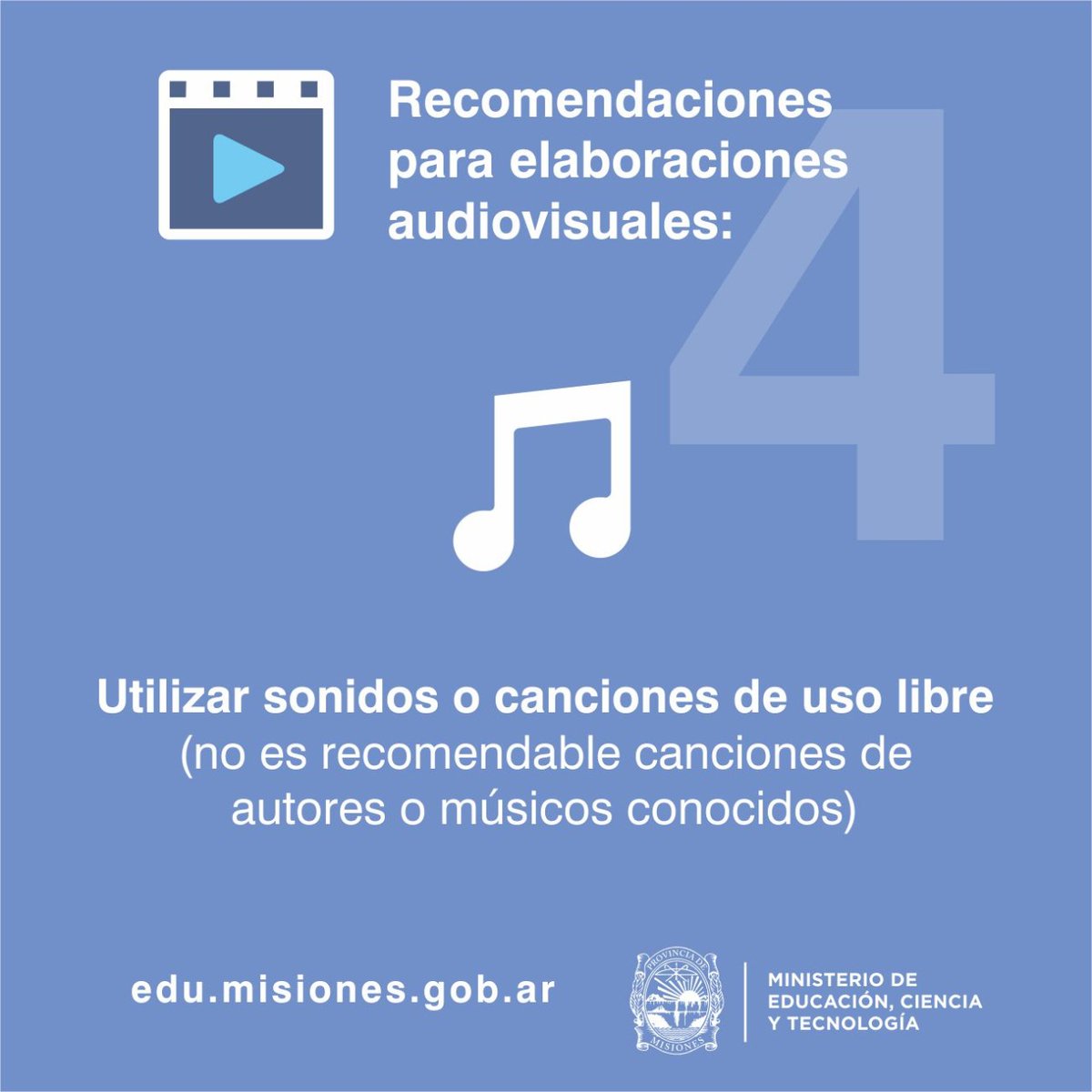 misioneseduca's tweet photo. 👉📝 Aquí, unas pequeñas recomendaciones a tener en cuenta para el envío de material a ser publicado en nuestras redes sociales. https://t.co/PE7OzTlQn3