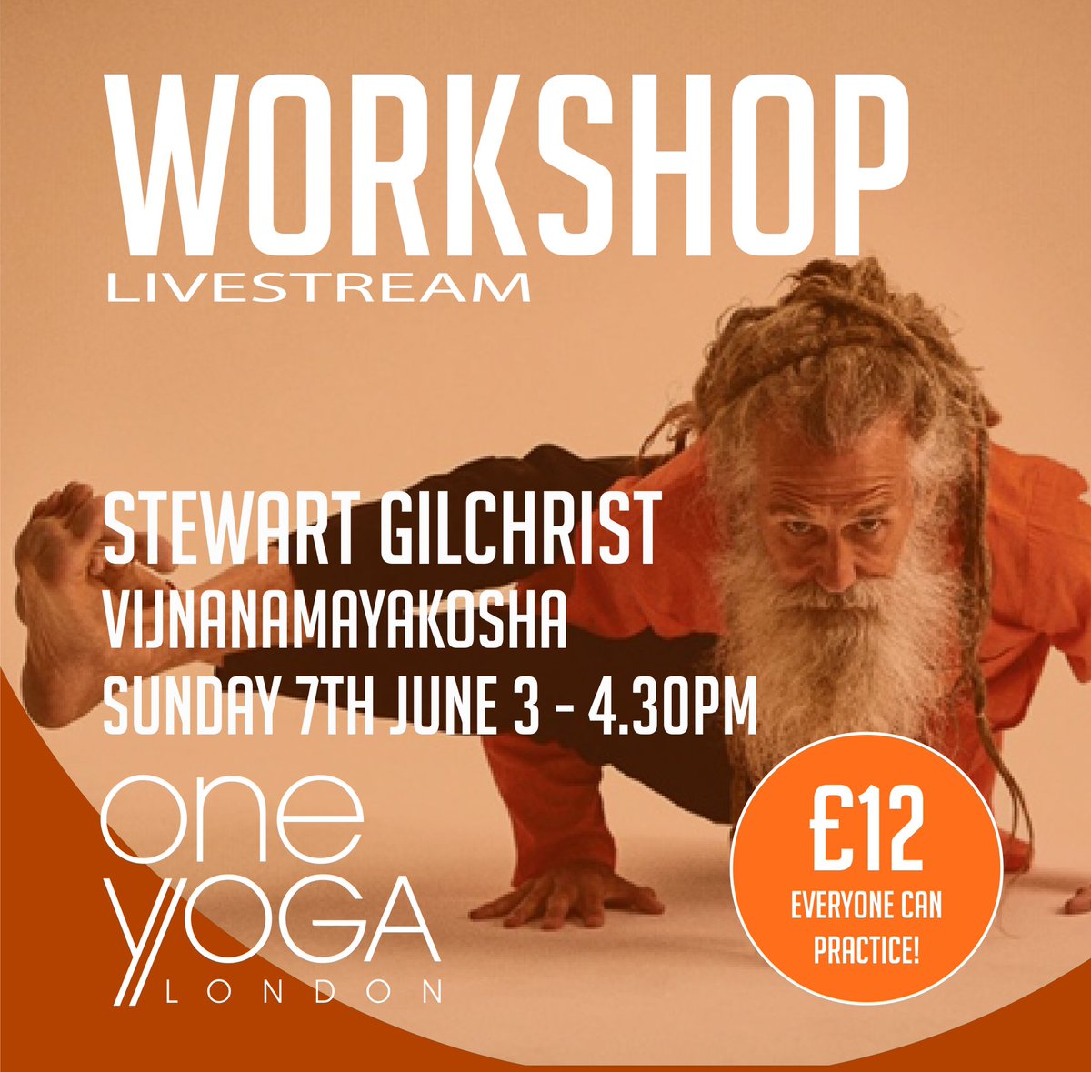 Stewart Gilchrist back this Sunday 7th June 🙌🏽
#StewartGilchrist #Livestream #YogaDuringLockDown #yogaworkshop #yoga #RT