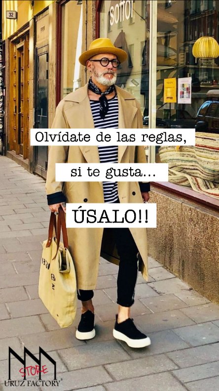 UruzFactory's tweet photo. Olvídate de las reglas, si te gusta... ÚSALO!!

#UruzFactoryStore #Moda https://t.co/XmfQpGpnd8