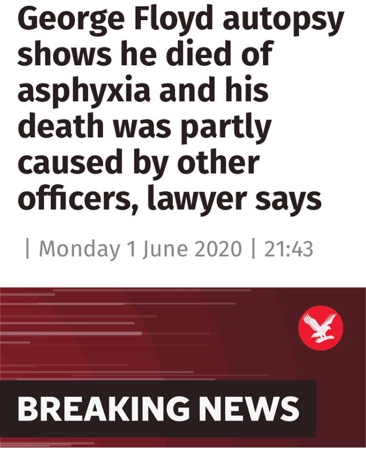 So there you have it! Now please for the love of god let justice be done. Let the consequences for these police stop this EVER happening again. #blacklivesmatter