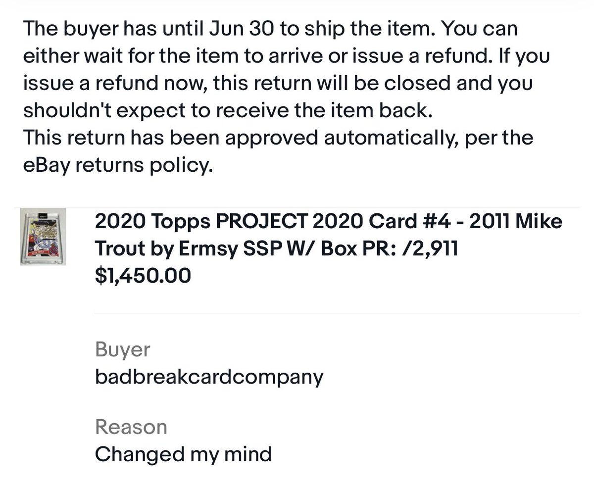 longarmsmike's tweet photo. @ebayguruEric I just received the same message from the same buyer... https://t.co/aUe9mMwVSp