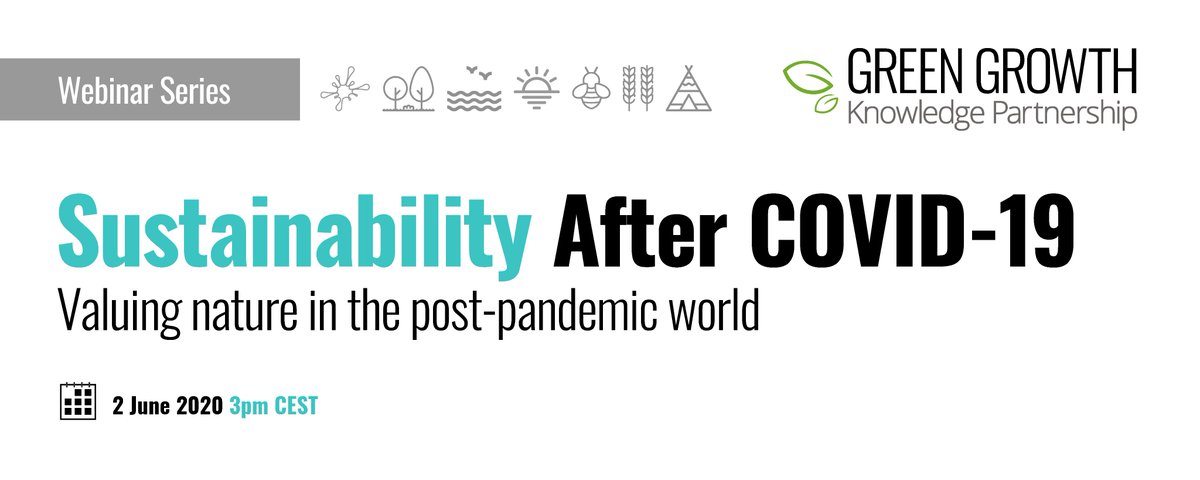 TEEB4ME's tweet photo. WEBINAR: Tuesday 2 JUNE, 15h CET - 'Valuing nature in the post-pandemic world' https://t.co/moZtioC3cu @TEEB4ME @e4n @GGKPlatform @CANARICaribbean @Trucost @MavaFdn @NatCapCoalition @WWFFrance https://t.co/KCDnzMJzRN