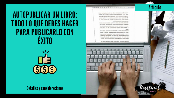 Todo lo que debes "hacer" para autopublicar un libro con éxito. 
¡No cometas errores, ve por lo seguro! Lee la entrada 👇👇

👍 ow.ly/Yy4M50zQUbf

#Articulos #literatura #lee #info #información #interesante #RT #blog #blogs