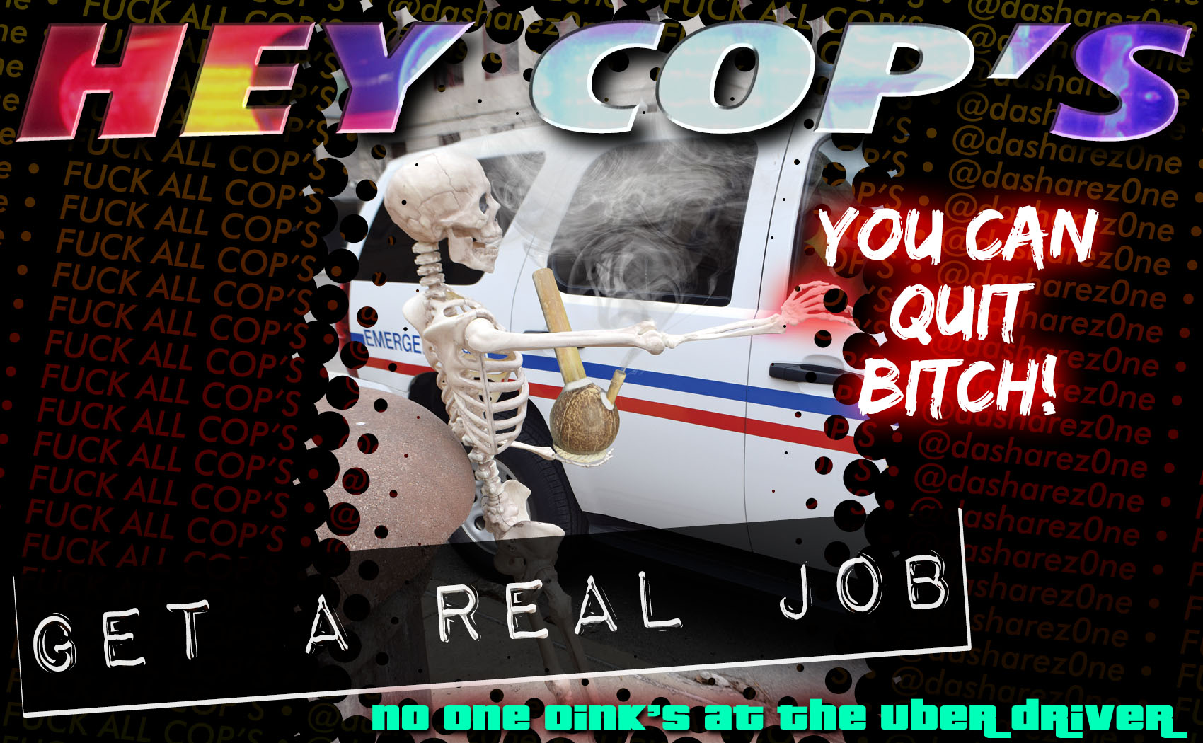 ALL COP'S ARE BITCH - https://t.co/Qtp3PvcePc ADMIN