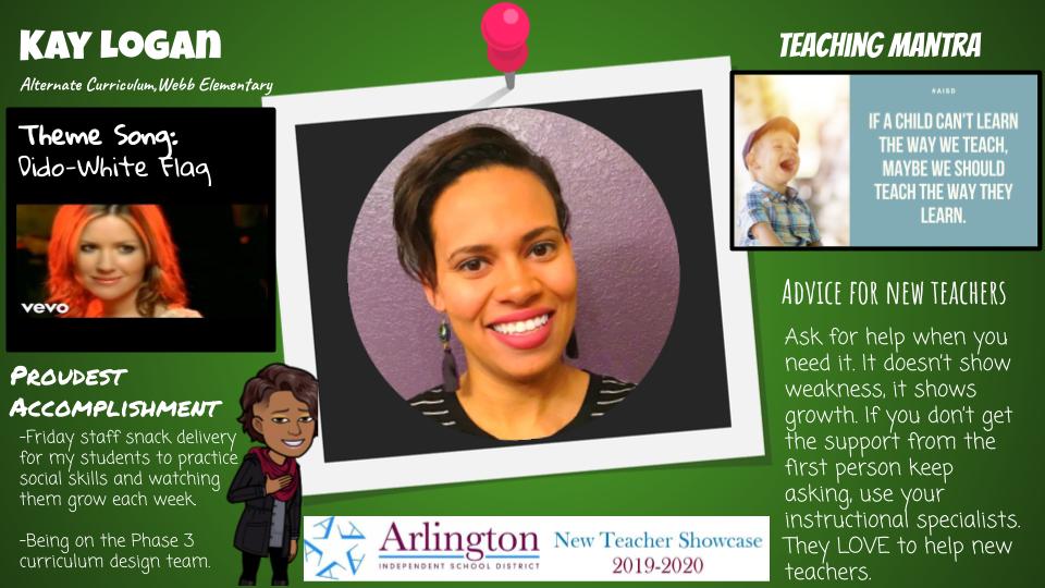 AISDbyrdie's tweet photo. Congratulations Kay Logan from Webb ES!!!

#1inthebooks #ArlingtonISD #ntipsynergy https://t.co/8acwcWSLNL