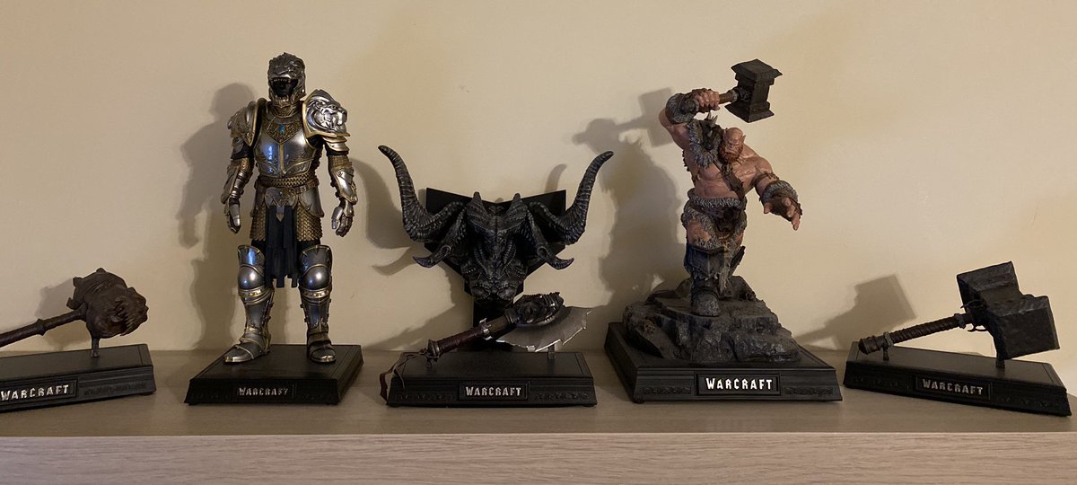 The Warcraft shelf was the only space worthy to house the Scylla for now. <a href="/Phoenix_Point/">Phoenix Point</a> <a href="/ManMadeMoon/">Duncan Jones</a> #RiseFromTheAshes
