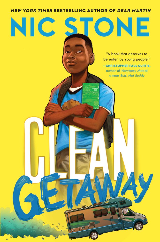 #46. Clean Getaway by  @getnicced . This is such a great book! There's humor, history, and an unexpected road trip. I love everything that Nic Stone writes!  https://bookshop.org/books/clean-getaway/9781984892973
