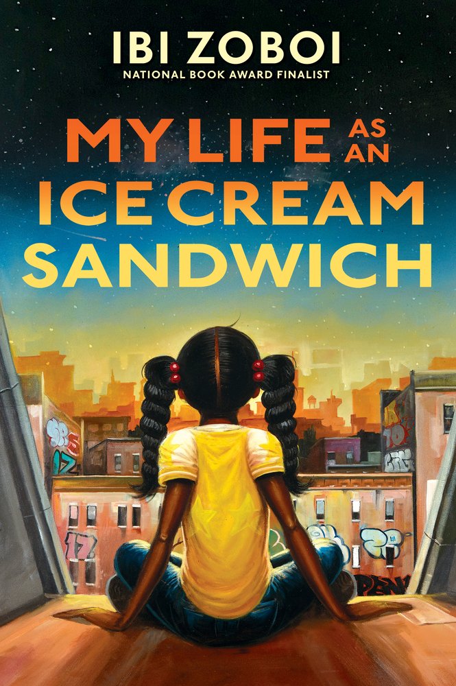 #48. My Life as an Ice Cream Sandwich by Ibi Zoboi. A perfect book to read since so many kids are following  @NASA and space travel. I adore this book!  https://bookshop.org/books/my-life-as-an-ice-cream-sandwich-9781987175448/9780399187353