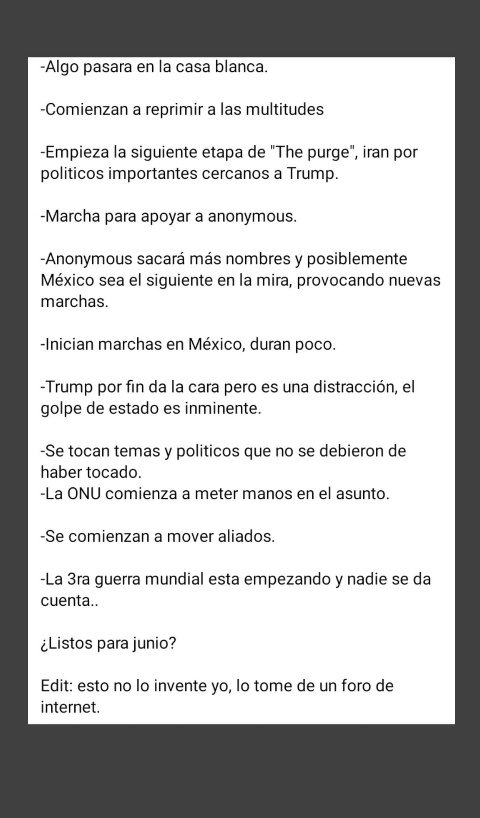 DavidCampino's tweet photo. #Anonymuos buen inicio de la 6 temporada del año difundir a cada minuto que pasa más 50k de Twitts está siendo eliminados con esta información Rt y Compartir tomen captura y suban de nuevo no pierdan esta información https://t.co/dgfu4P0Z3f