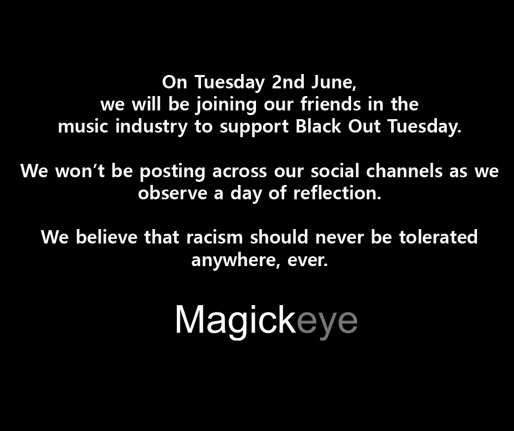We will be joining the rest of the music industry for #TheShowMustBePaused social media blackout tomorrow, Tuesday 2nd June #BlackLivesMatter