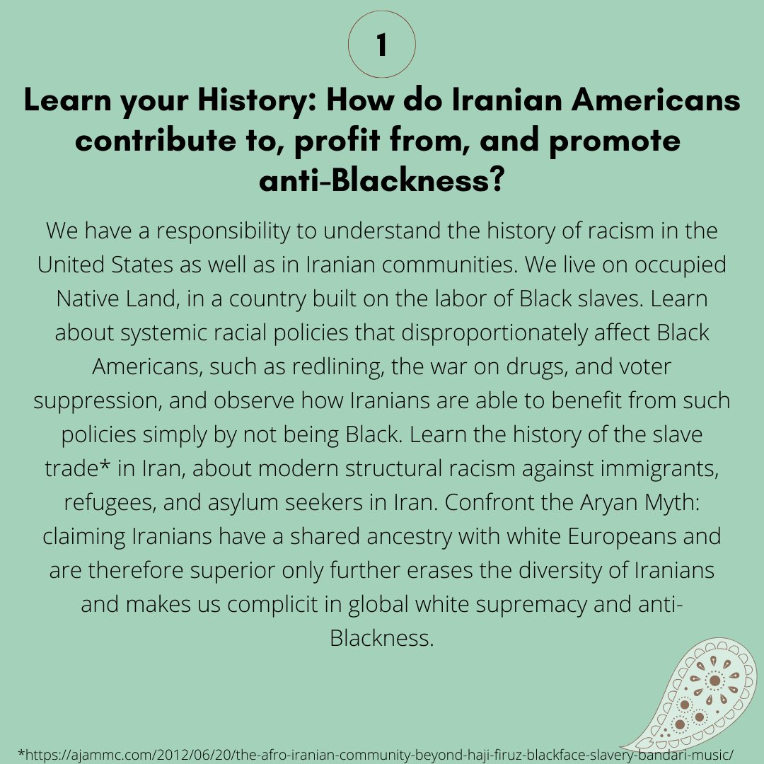 IAABsays's tweet photo. 1/2 A week after George Floyd’s death, we’ve seen massive outpouring of support for Black lives, &amp; for an end to police brutality. As protests unfold, we remember that anti-racist work happens when we talk to our own communities. Non-Black Iranian Americans have an obligation to https://t.co/2UrVAXFKWh