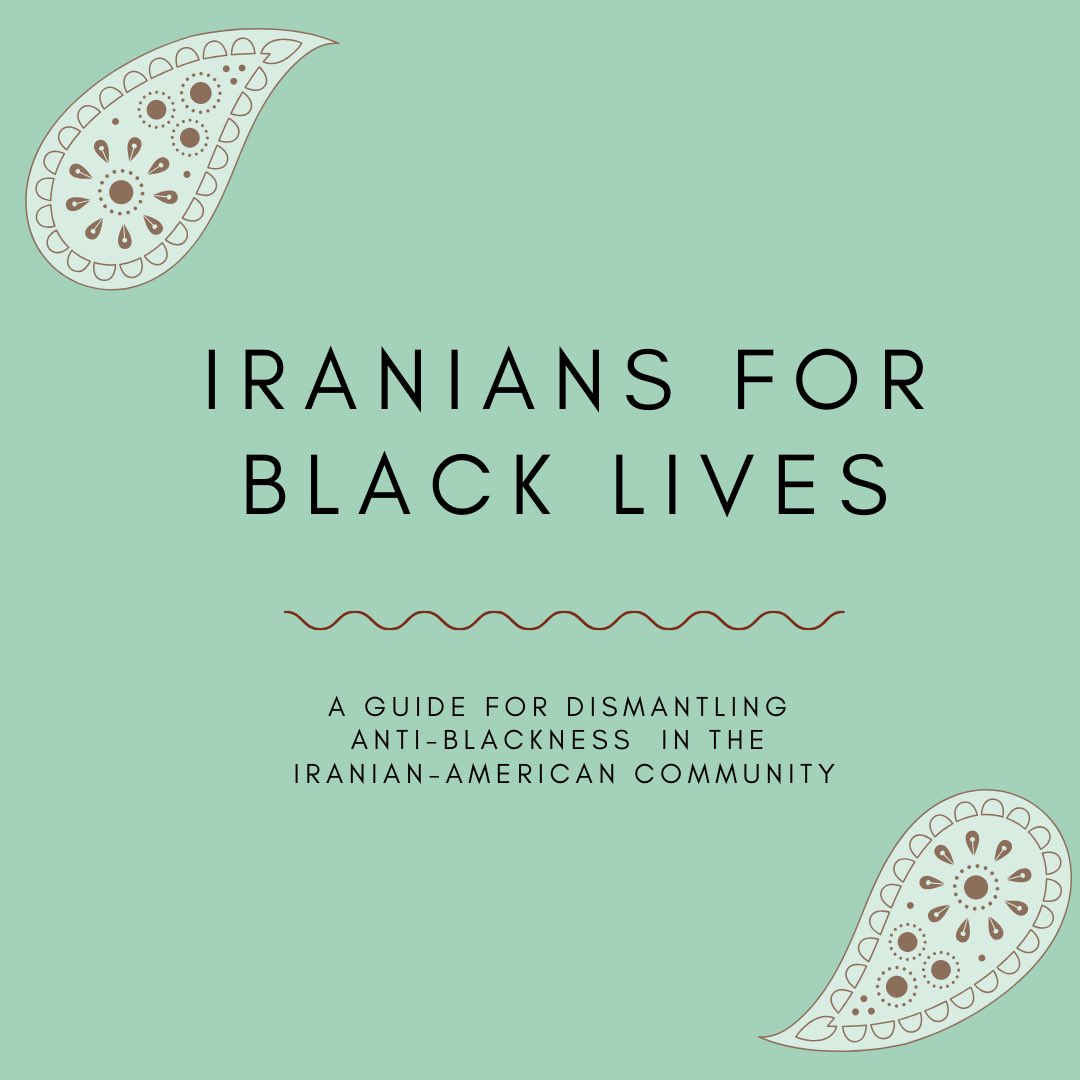 IAABsays's tweet photo. 1/2 A week after George Floyd’s death, we’ve seen massive outpouring of support for Black lives, &amp; for an end to police brutality. As protests unfold, we remember that anti-racist work happens when we talk to our own communities. Non-Black Iranian Americans have an obligation to https://t.co/2UrVAXFKWh