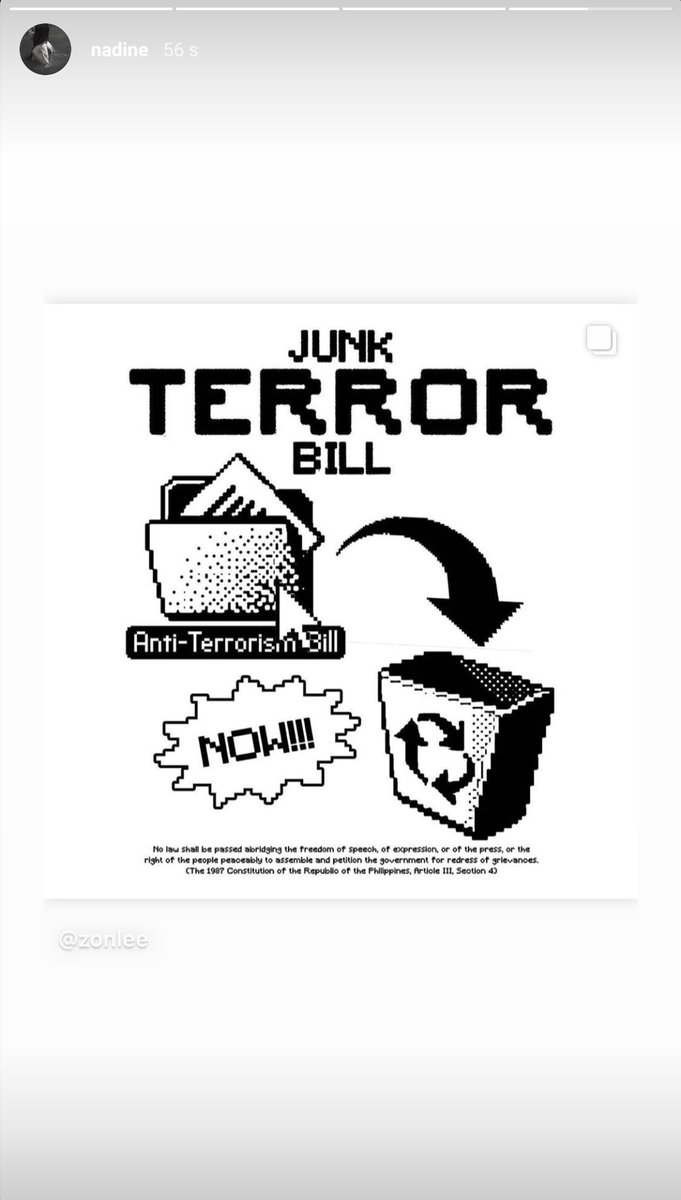 JUNK TERROR BILL nadine igs/zonlee (June 2, 2020)