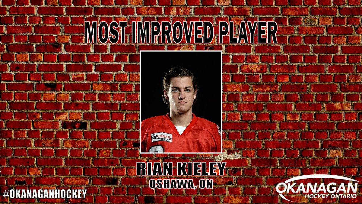 OHGOntario's tweet photo. Awarded to the student athlete who has shown the most progress throughout the 2019-2020 season:
Congrats to Rian Kieley on being named our Most Improved Player!
#OkanaganHockey #OHOAwards https://t.co/qkfV8TvY0s