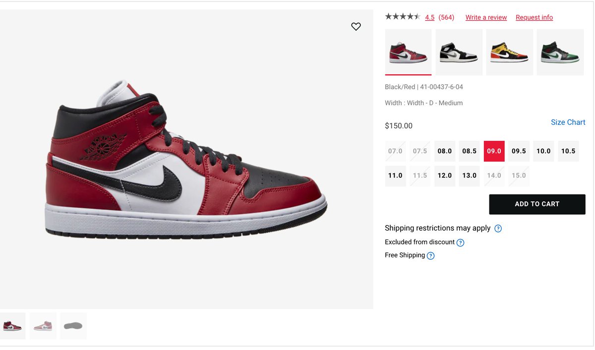 air jordan 1 black toe foot locker