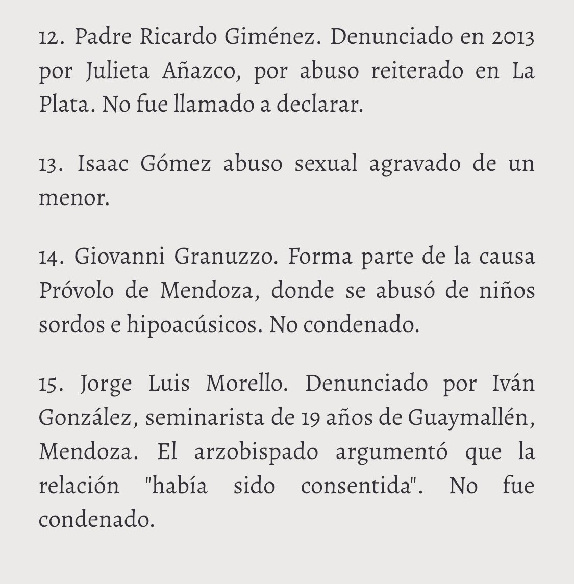 YourAnonNewsESP's tweet photo. Listado de pederastas en la Argentina; https://t.co/5NblB2uKO6