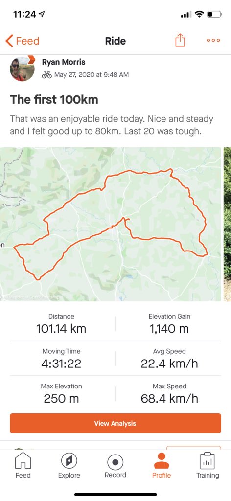 MrMorrisPE's tweet photo. Who knew road cycling was such an enjoyable way of exercising. Had my new bike 2 weeks now and I’m hooked. Even ventured out with a couple of colleagues recently. @mrhousescience https://t.co/9bwM23kV1t