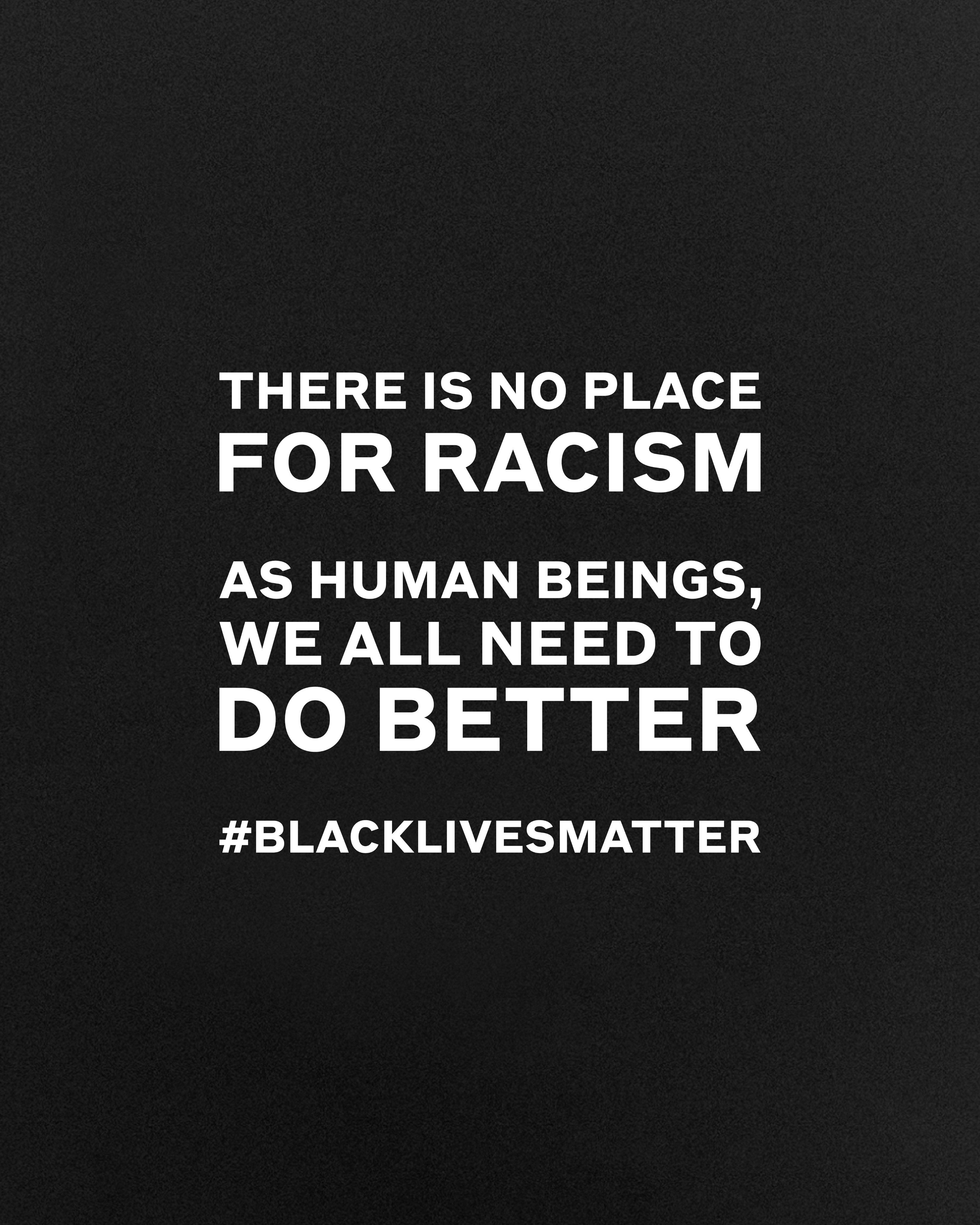 Burberry on Twitter: "There is no place for racism. As human beings, we all need to do better. https://t.co/LjyiWuStVx / Twitter