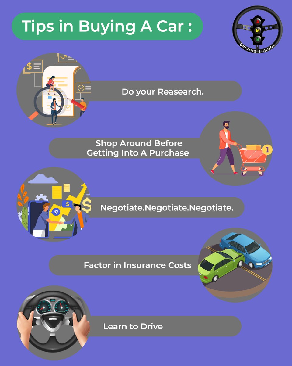 ambdriving1's tweet photo. Try to follow these tips next time your in the market for a new car!

#AMBDriving #AMBDrivingSchool #Passed #Success #Toronto #TorontoDrivingSchool #drivingskills #drivinginstructor #drivinglessons #drivingskills #drivinginstructor #drivinglessons #torontodriving #driveintoronto https://t.co/SOWxNzTjlc