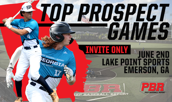 PrepBaseballGA's tweet photo. Top Prospect Games &amp; Underclass Games Announcement

Coaches &amp; Scouts will be able to watch the event live streamed through @PlaySight tomorrow.

PlaySight >> https://t.co/lgXTmxSx7p

TP Games Roster >> https://t.co/tlJLCZhxho

UC Games Roster >> https://t.co/7OzGN2MRwW https://t.co/FZqzX3mkj4