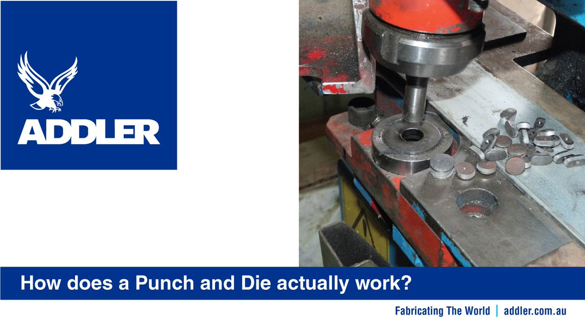 ADDLER_Group's tweet photo. HOW DOES A PUNCH AND DIE ACTUALLY WORK?

Read how here ... https://t.co/Jf5mzCcj3V

#ADDLER #HelpingMetalFabricatorsSucceed #manufacturing #engineering #welding #metalfabrication https://t.co/YIpbCPePNg