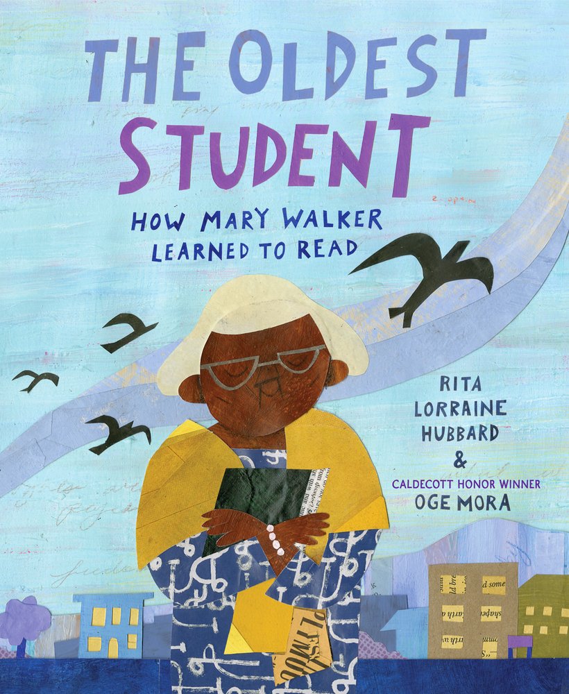 #77. The Oldest Student by  @ogemora. Oh, this book! Every time I read this book I just have to hug it like Mary Walker is hugging her book on the cover!  https://bookshop.org/books/the-oldest-student-how-mary-walker-learned-to-read/9781524768287