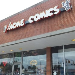 Change of pace, is <a href="/acmecomics/">Acme Comics</a>, owned and run by the great @lordretail in Greensboro, NC.  This store has been nominated for the Spirit of Comics award EIGHT TIMES. No store ever has made us feel more a part of the family so immediately. Everyone is welcome, it's a JOY BOX.