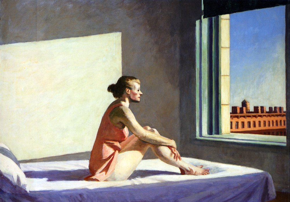 artisthopper's tweet photo. Morning Sun, 1952 #americanart #newrealism https://t.co/ou5DbvDwtT