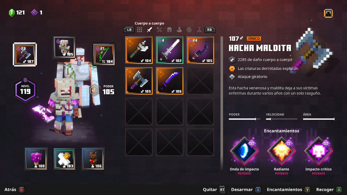 Ahora si puedo pasar los niveles en apocalipsis 6 #MinecraftDungeons #XboxShare <a href="/xboxamongus/">Xbox Among Us</a>