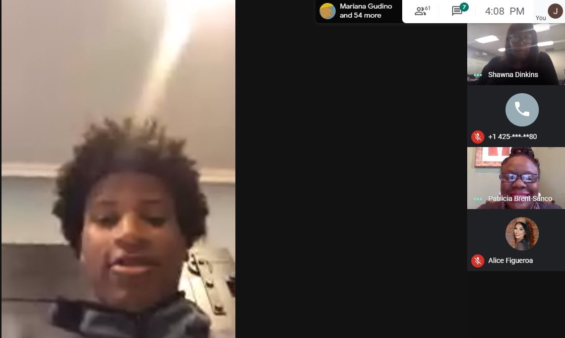 Students across the District held a special forum with the Board President, Superintendent, and principals to discuss their feelings on recent racial injustices and suggest a plan for change. 💪 #Wearelynwood #Equity #lynwoodca