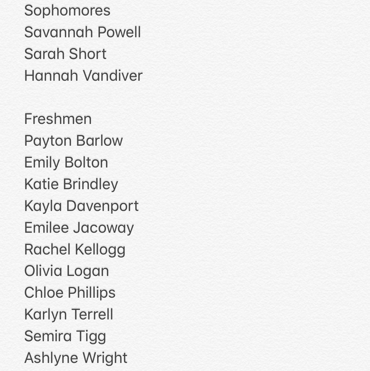 sb_ohspats's tweet photo. 2020-2021 Oakland Lady Patriots Softball Team ❤️💙 https://t.co/u9mSezlwnT