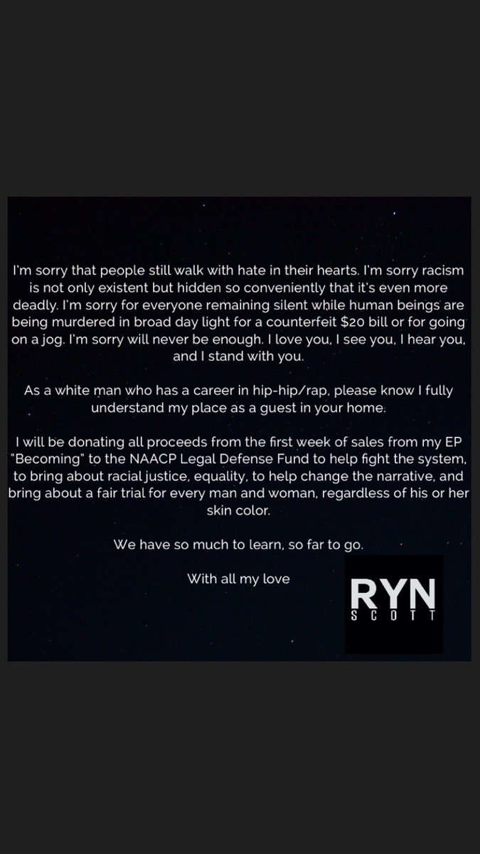 “Listen to the silence. It has so much to say” this is your opportunity to speak up, please use it. Please do something. <a href="/NAACP_LDF/">Legal Defense Fund</a>