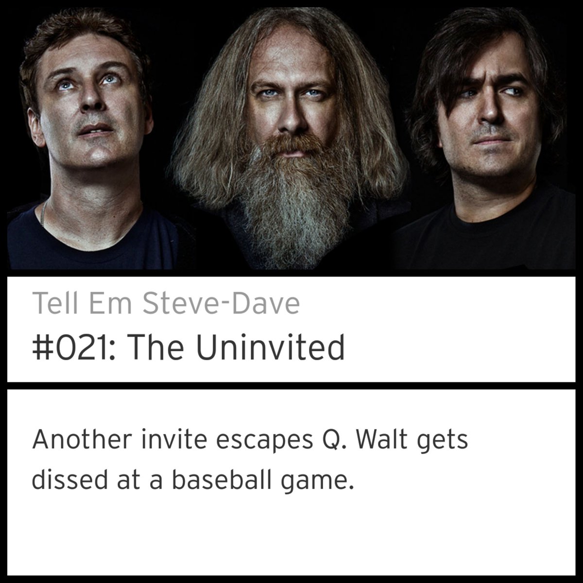 TONIGHT! 🐜🐜🐜 

EP 021: THE UNINVITED

7PT/8MT/9CT/10ET

#TESDLSG