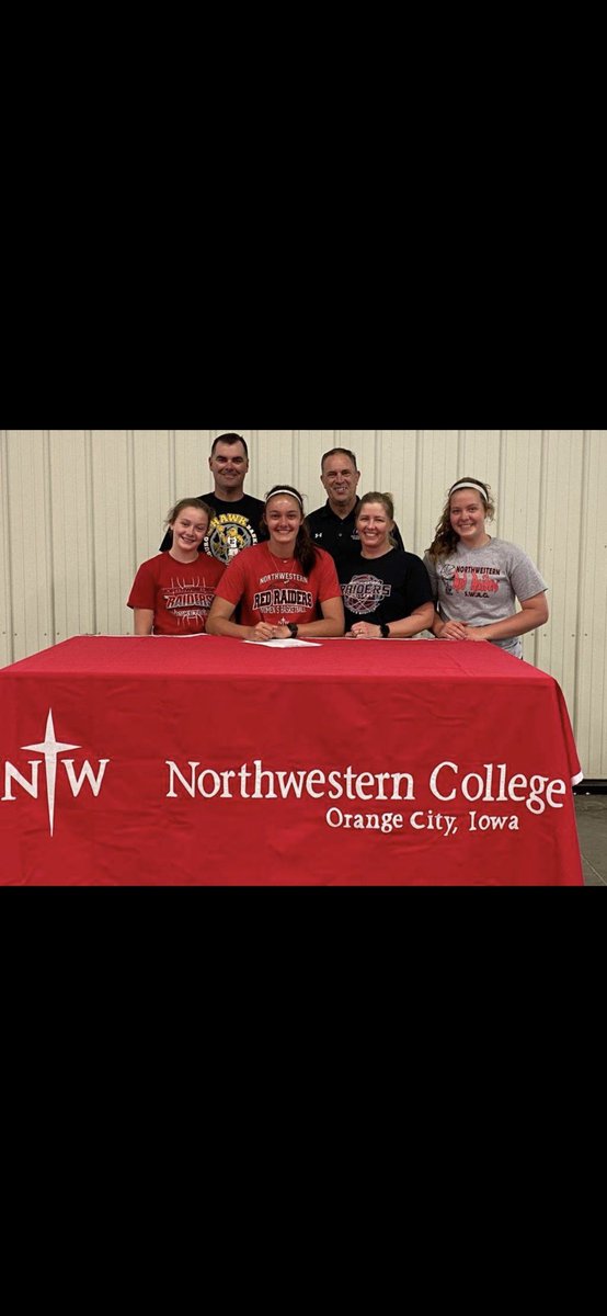molly_schany20's tweet photo. Thanks to COVID I finally got the chance to sign my letter of intent!! Excited to further my academic and athletic career as a Red Raider🤩🏀! @RedRaidersWBB https://t.co/7yvIJGd3dV