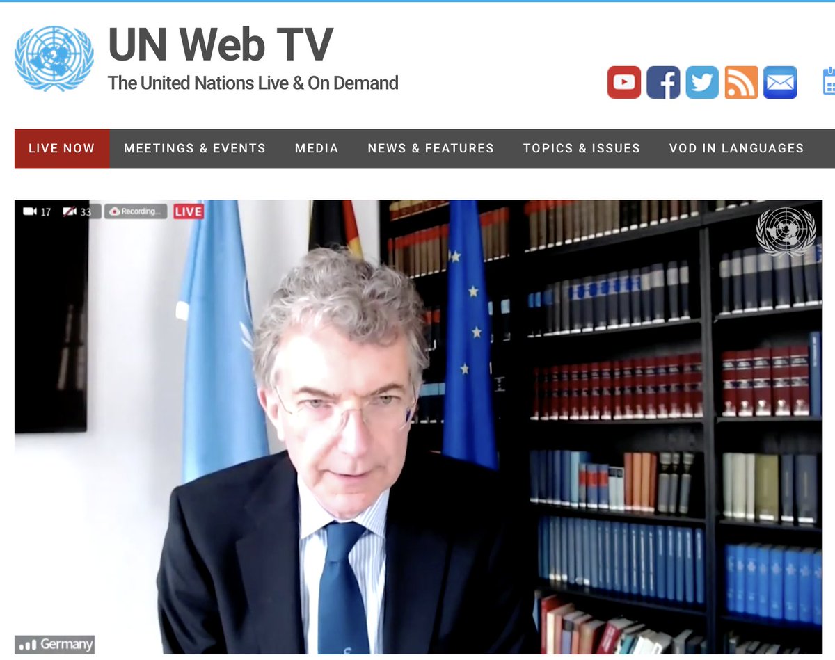 GermanyUN's tweet image. Why the #EuropeanSpring?

In today’s 🇫🇷 🇩🇪 Press Conference, Ambassador Heusgen explains that it is about 🇪🇺 objectives: 

➡️ Strengthen Multilateralism 
➡️ Strengthen rules-based int’l order 
➡️ Strengthen the #UNSC
