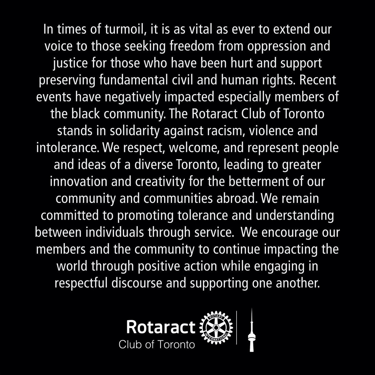 Rotaract Club of Toronto (@RotaractTO) on Twitter photo 2020-06-01 23:55:31