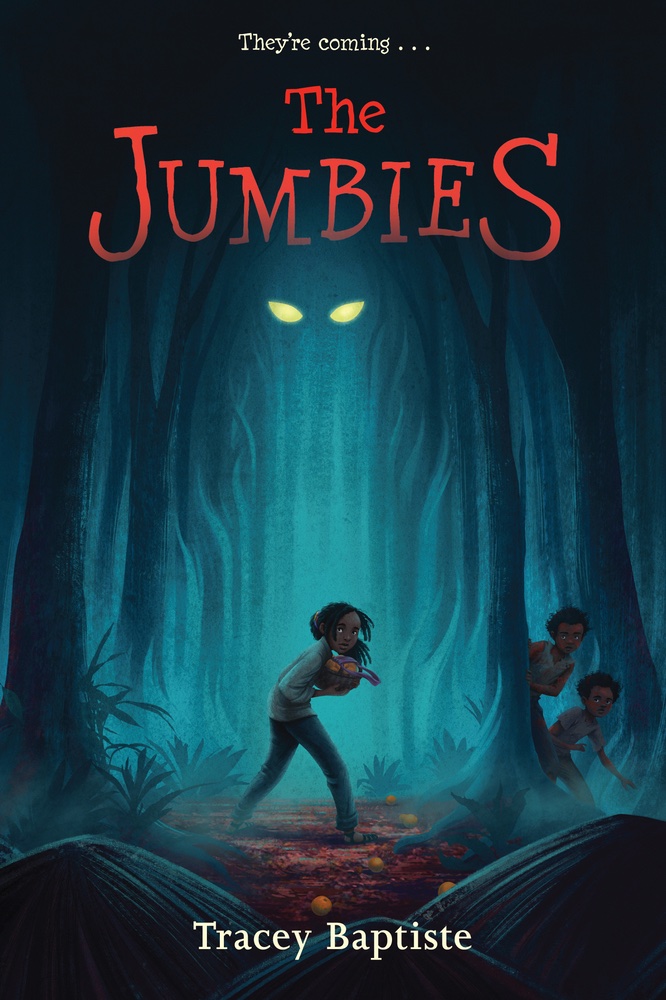 #94. The Jumbies by  @TraceyBaptiste . Deliciously scary books! Read all three: #2: Rise of the Jumbies, #3: The Jumbie God's Revenge.  https://bookshop.org/books/the-jumbies-9781616204143/9781616205928