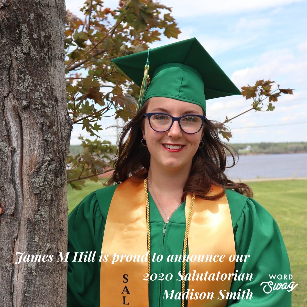 Salutatorian 2020. We are Tommie Proud! 💚💛