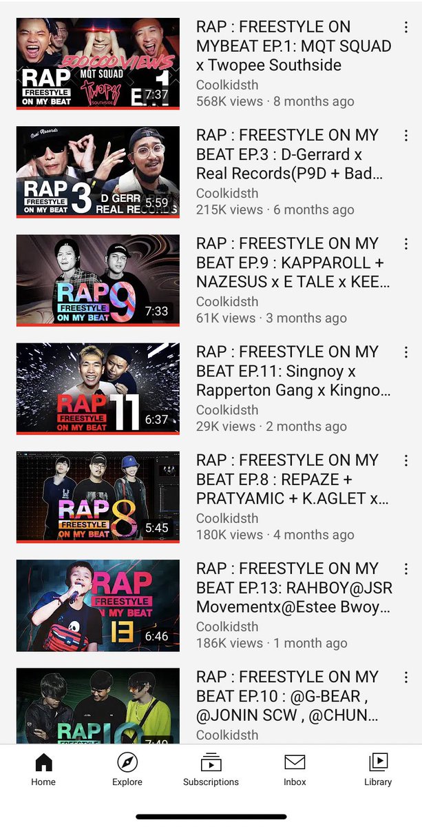 nongnoonreview's tweet image. สายrappers แนะนำรายการนี้ นี้พึ่งรู้ว่าแบบมีอยู่ คือจะเดินเปิดบีทให้แรพสด ก็คือจะรู้สกิลแต่ละคนเลย ตัดต่ออย่างเท่ คือชอบมากอะ #TheRapper2020 #freestyleonmybeat