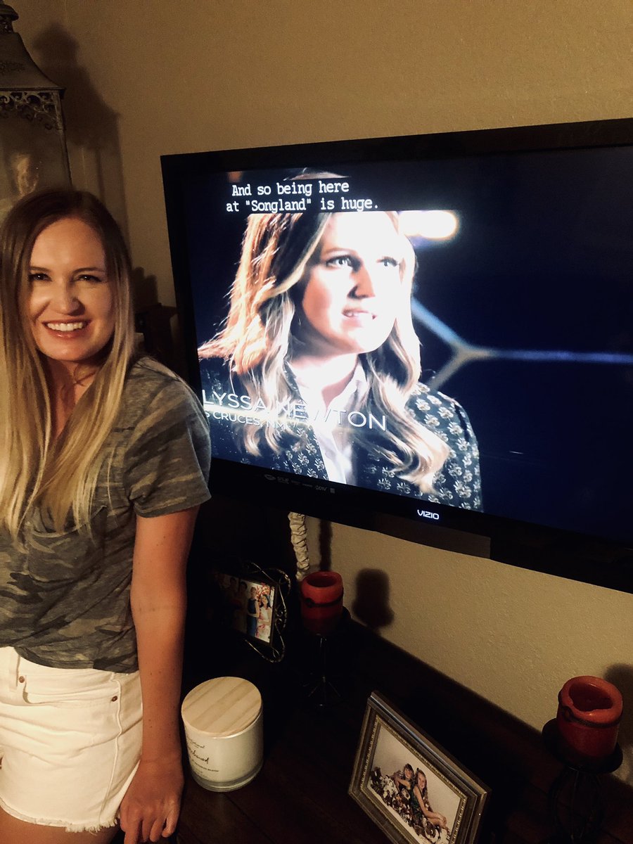 Sat with my family in the living room I grew up in and watched myself sing a song I wrote on TV. That’s a little girl’s dream come true. I’m so thankful for the opportunity &amp; for all the kind words I’ve received along the way. Thank you for all the love ♥️ <a href="/nbcsongland/">Songland</a> #songland