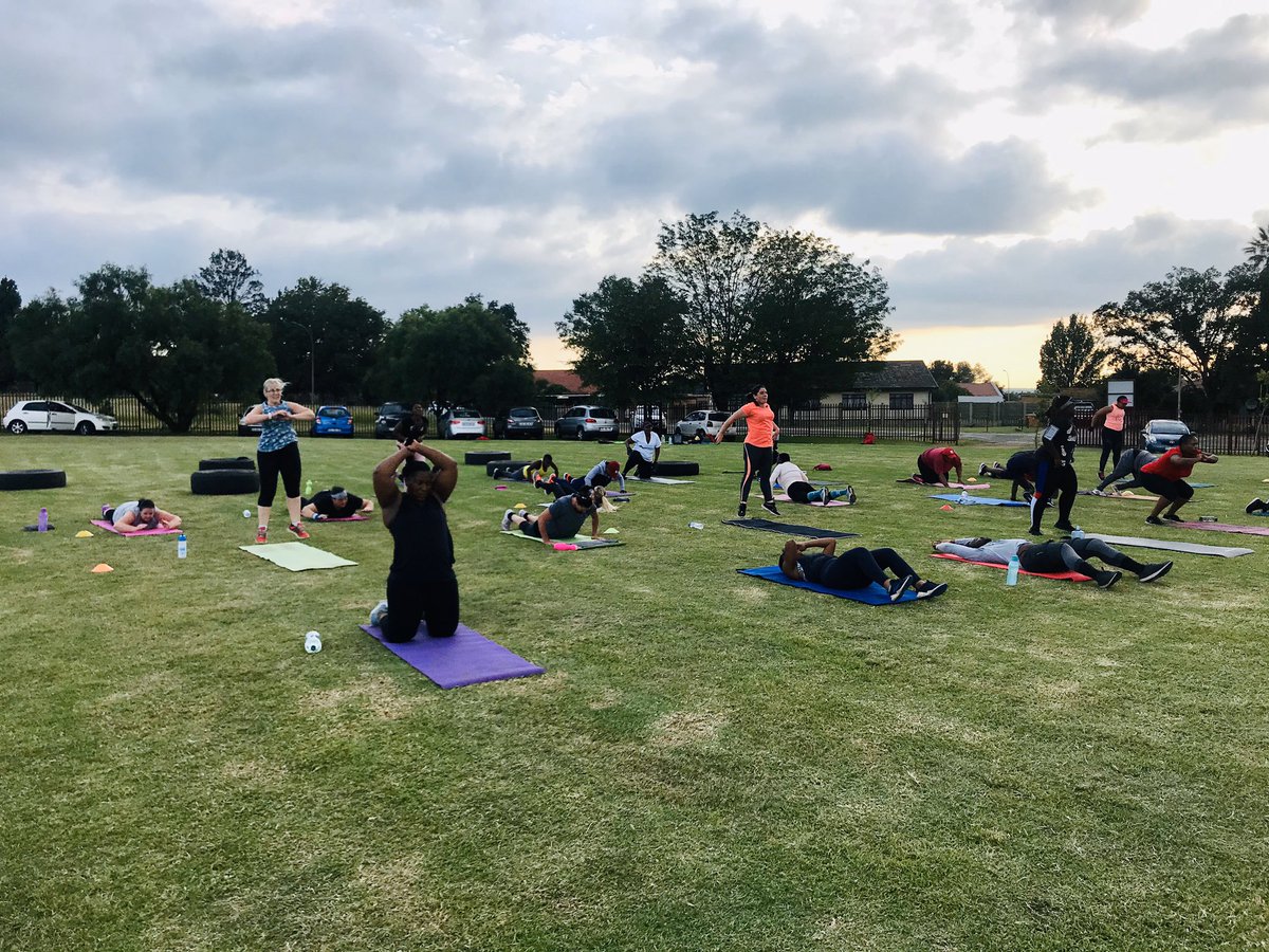 VusiGwambe's tweet photo. @CyrilRamaphosa @PresidencyZA we’re #TouchActive BootCamp, we run an outdoor #workout program. We only need the body for our #workouts. We have been sanitizing &amp; social distancing weeks before #lockdown. We ask for exemption, we’re hungry &amp; frustrated as our clients
#ExemptUs 🙏🏾 https://t.co/OnIMSqTbd7
