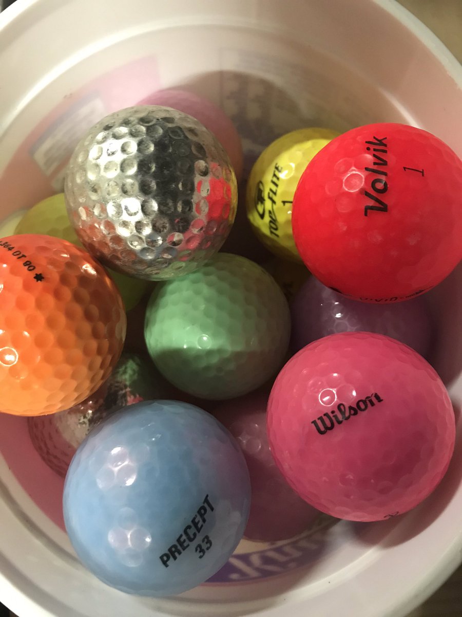 BobMarcacci's tweet photo. #Homewords #23: my dad’s #golf balls... https://t.co/Nl2yRPYPsz