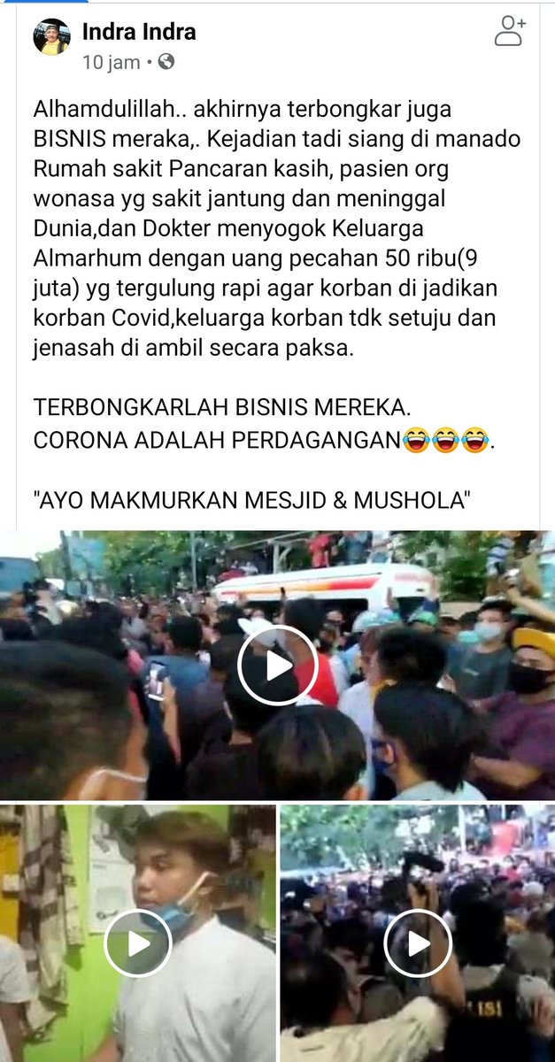 Buat manteman yg berdomisili di manado, tlg dibantu kebenaran isi berita dibawah ini... terimakasih🙏
<a href="/KTabahawa/">La Mujer</a>