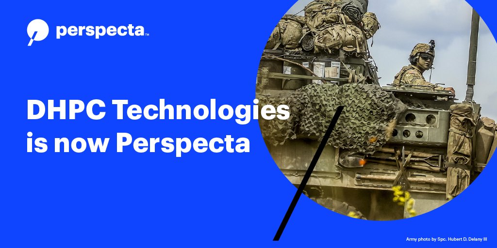 DHPC_TECH's tweet image. We are now a part of Perspecta! Follow us @perspecta for all our exciting news. You can read more about our future here: dhpctech.com/perspecta-comp…