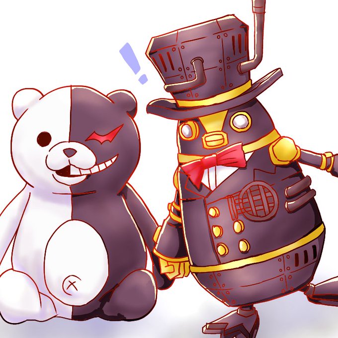 モノクマのtwitterイラスト検索結果