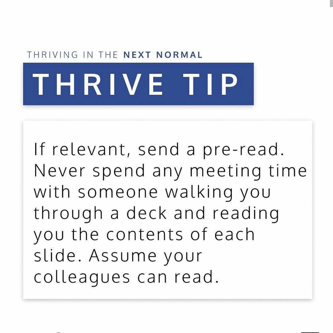 NewMillenniumEP's tweet photo. It's #important to understand when a #meeting can be a ping, an #email, or a virtual duel! Like @AriannaHuff says, we’re slipping into a boundary-less state of “permawork”. Here are some ways to course-correct.
#workfromhome #motivation #worksmart #everydayposts #tuesdayvibes https://t.co/kPURtF4jAH