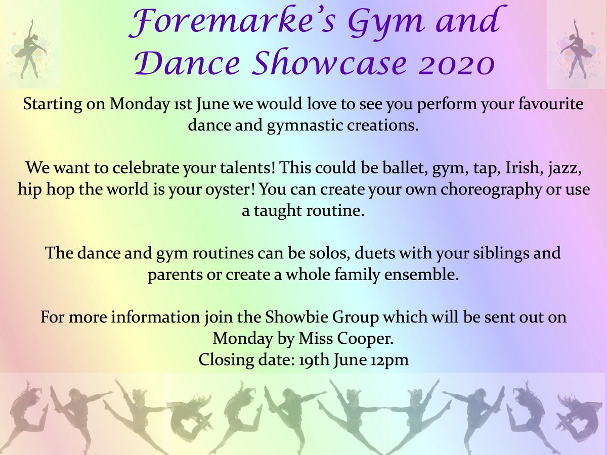 Foremarke's Gym and Dance Showcase 2020