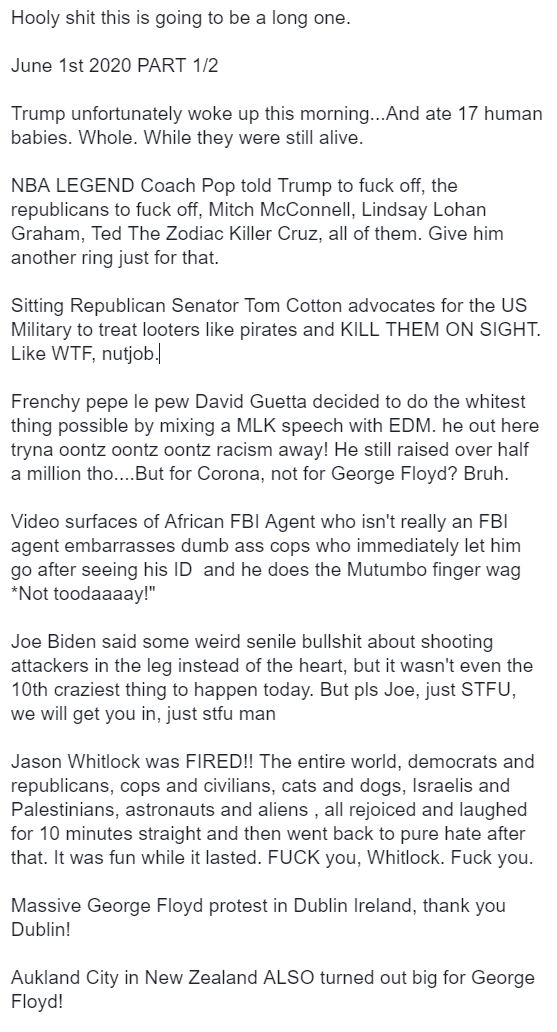 NotBillWalton's tweet photo. Let's Recap, June 1st. This is a long one, folks! 2 Parts! #LetsRecap https://t.co/PoEJPOp47I