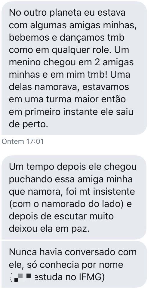 exposedop1's tweet photo. Aiai ifmg.... Força demais pra superar esse tipo de situação, juntas sempre✊🏽❤️ https://t.co/q3g6wTavsZ