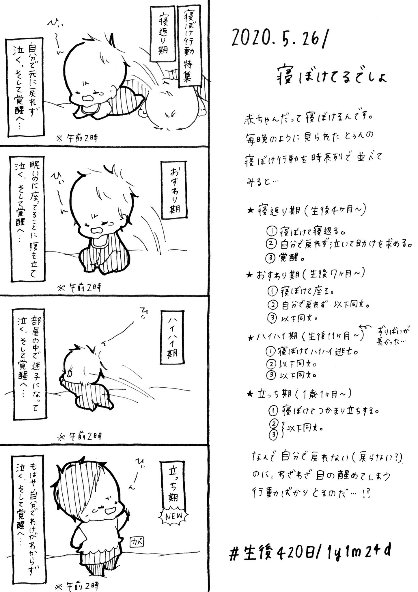 みん 2y0m娘 妊娠 育児漫画日記 A Twitteren 5 26 夜中くらい落ち着いてくれ 育児漫画 育児日記 1歳児 1歳 赤ちゃんのいる生活 寝ぼけ 育児あるある ぽんみんとぅん とぅん育児日記 みん 2y0m娘 妊娠 育児漫画日記 A Twitteren 5 26 夜中くらい落ち着いてくれ 育児漫画 育児日記 1歳児 1歳 赤ちゃんのいる生活 寝ぼけ 育児あるある ぽんみんとぅん とぅん育児日記